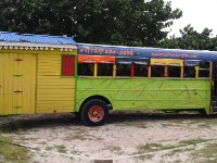 Why can&#39;t we have something like this here? I don&#39;t even want to think about what that back section is but this whole thing is the  party bus  which tours you around the island stopping at different bars along the way. Sounds like a great time. The next day might not be but whatever.